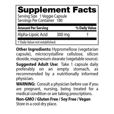Alpha - Lipoic Acid 300 mg - Vitalitaet 360
