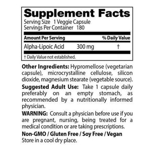 Alpha - Lipoic Acid 300 mg - Vitalitaet 360