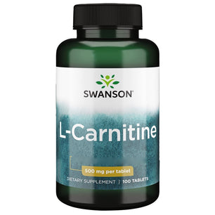 L - Carnitin, 500mg 100 Tabletten - Vitalitaet 360