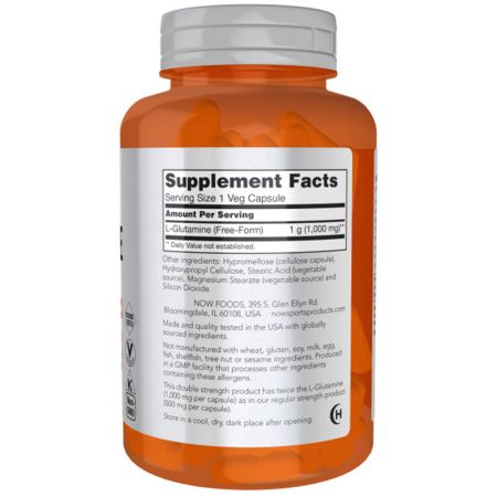 L - Glutamin 1000 mg 120 Kapseln - Vitalitaet 360