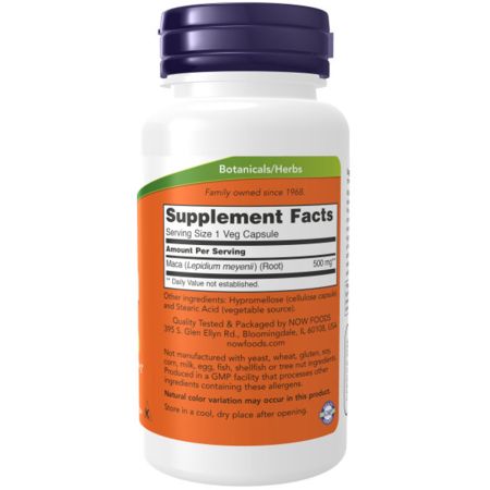 Maca 500mg, 250 Vegi - Kapseln - Vitalitaet 360