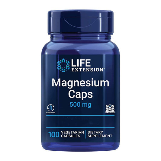 Magnesium, 500mg, 100 Vegi - Kapseln - Vitalitaet 360