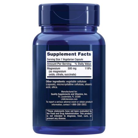 Magnesium, 500mg, 100 Vegi - Kapseln - Vitalitaet 360
