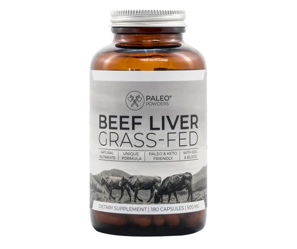 RINDERLEBER - GRASGEFÜTTERT - 180 KAPSELN - Vitalitaet 360