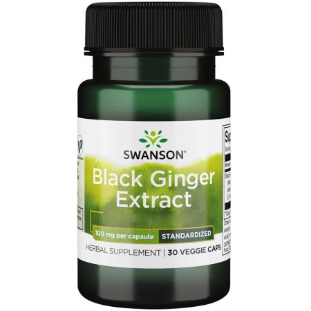 Schwarzer Ingwer - Extrakt 100 mg - Vitalitaet 360