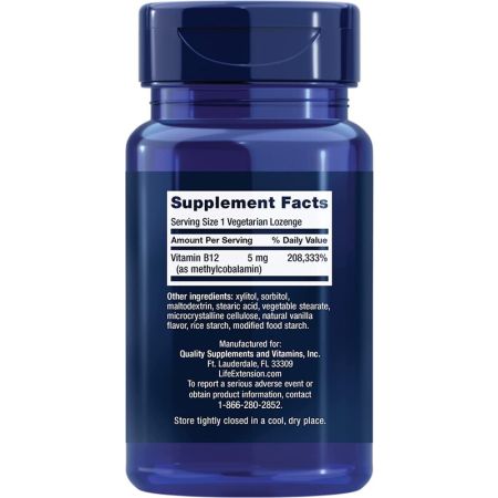 Vitamin B12 (Methylcobalamin) 5mg - Vitalitaet 360